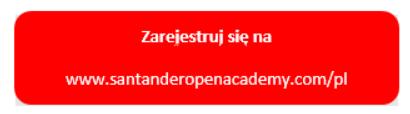 Czerwony prostokąt z napisem zarejestruj się