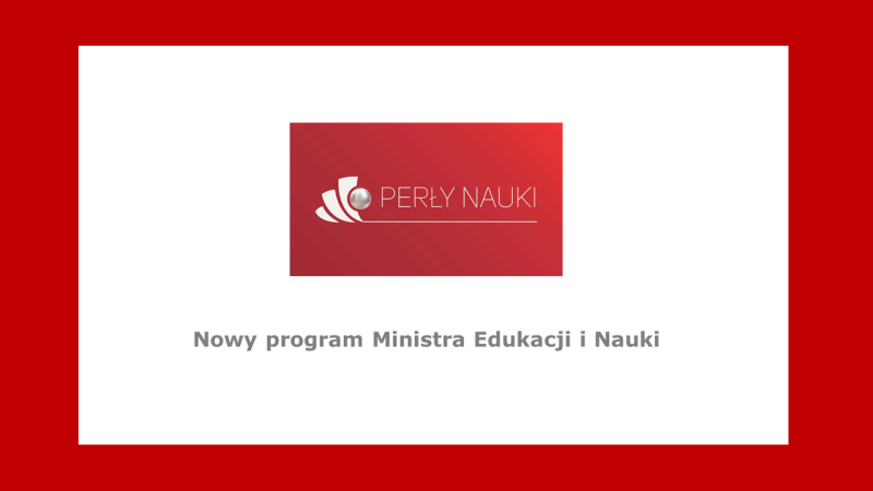 Konkurs MEiN pn. Perły Nauki